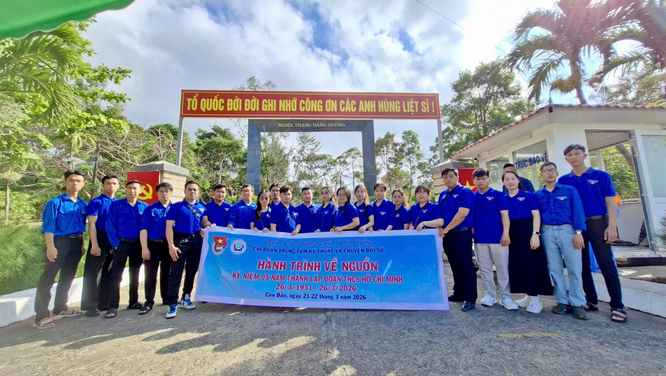 Hình ảnh: Đoàn tham gia hành trình về nguồn tại Côn Đảo năm 2026