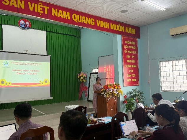 Đại diện Lãnh đạo các phòng, ban của Sở phát biểu tại Hội nghị